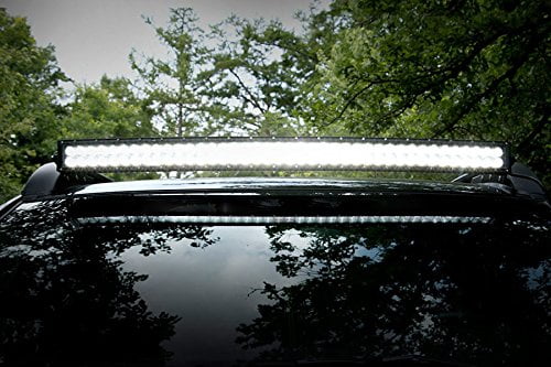 Nilight 32" 180W Spot Flood Combo High Power LED Driving Lamp LED Light Bar Off Road Fog Driving Work Lights for SUV Boat Jeep Lamp,2 Years Warranty