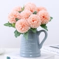 thumbnail image 3 of Limei False Flower Real Touch Simulation Chrysanthemum Flower Bouquet Vivid Good for Kitchen, 3 of 7