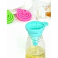 thumbnail image 5 of 3 Pc Collapsible Funnel - Random Color, Space-Saving Design For Kitchen Use, 5 of 6