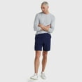 thumbnail image 4 of Hanes Originals Men's Cotton Shorts, 7" Athletic Navy 2XL, 4 of 8