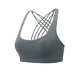 thumbnail image 1 of Qarigey Sujetadores deportivos Elástico Material premium Sujetador deportivo Apasionado Práctico Deporte Prop Diseño único Moda Gris claro L Type2 NO2 Qarigey AP008686-23, 1 of 6