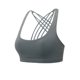 thumbnail image 1 of Qarigey Sujetadores deportivos Sujetador deportivo Ejercicio espalda cruzada Diseño único Gris claro XL Type2 NO2, 1 of 6