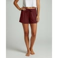 thumbnail image 2 of Real Essentials 3 Pack: Women's Pajama Shorts Sleep Lounge Sweatshorts Comfy Sleepwear Bottoms (Available In Plus Size), 2 of 4
