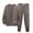 Coffee, variant on Women's Sweatsuit Set, Solid Color Round Neck Sweatshirt and Sweatpants 2 Piece, Casual Fashion Athleisure Outfit for Daily Wear, Street Style, and Cozy Comfort-Blue