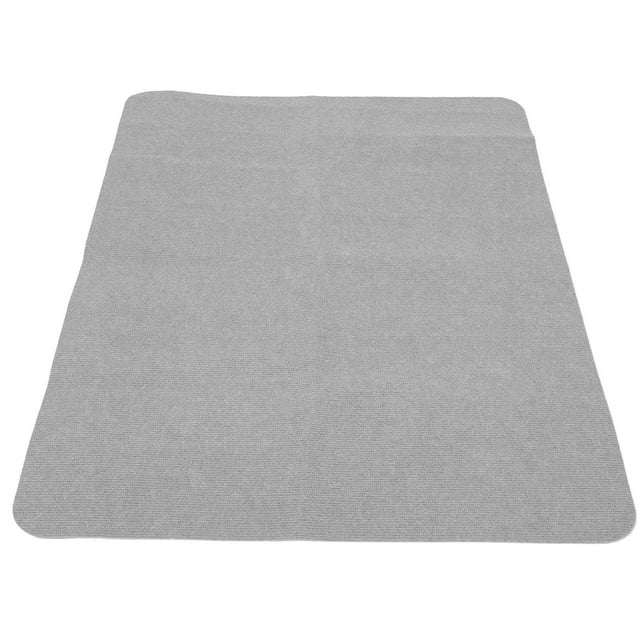 Nestingho Chair Mat Hardwood Floor Simple Design Wear-resistant Mat for Gaming Area 1Set