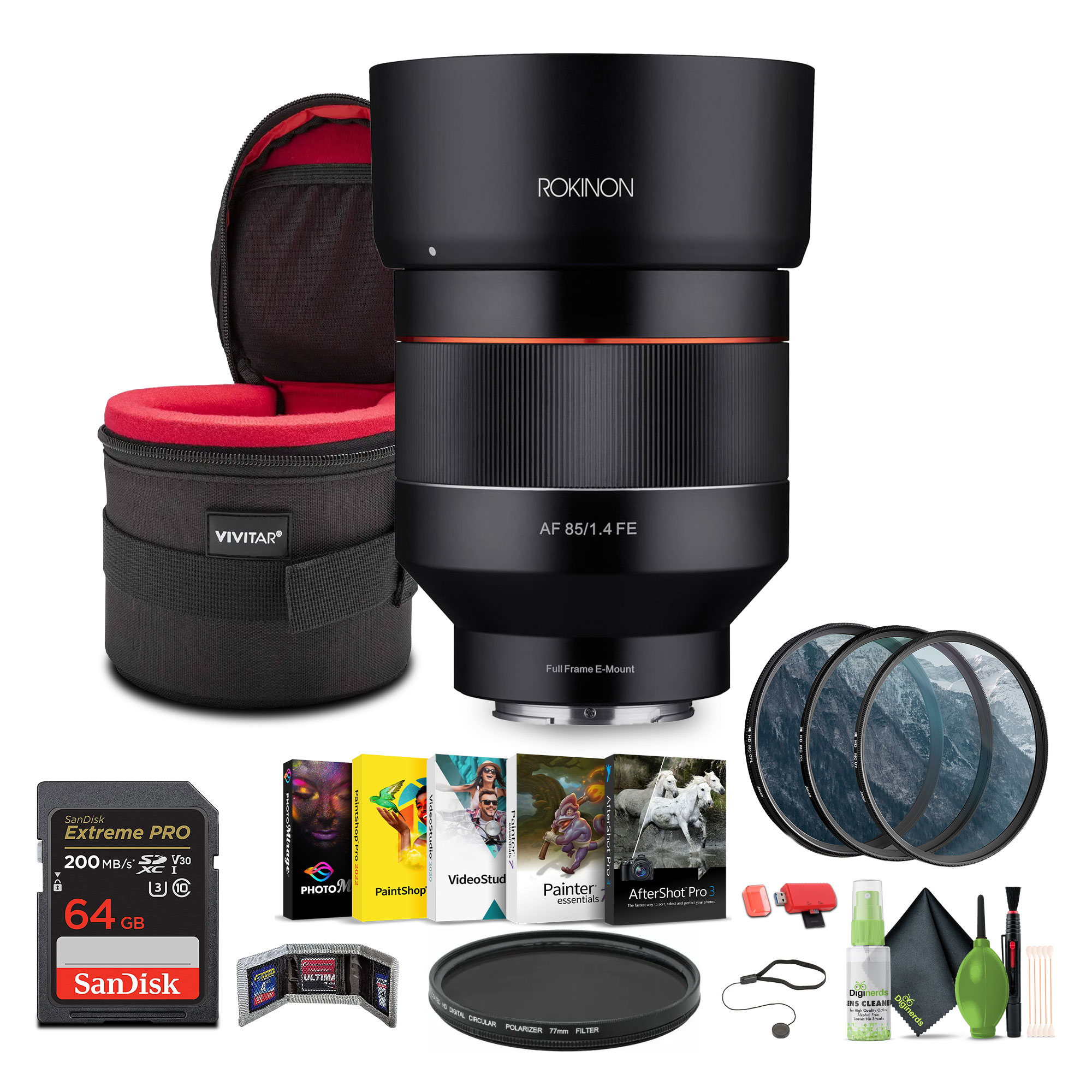 Sony FE 20mm f/1.8 G Wide Angle Lens SEL20F18G - Walmart.com