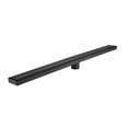 thumbnail image 6 of 32 Inches Linear Shower Drain, 304 Stainless Shower Drain with Removable Cover, Hair Strainer & Leveling Feet for Bathroom, Matte Black, 6 of 8