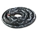 thumbnail image 1 of Serpiente falsa de 47 pulgadas, serpientes de goma grandes, serpientes de simulación, selva tropical realista Blanco negro, 1 of 8