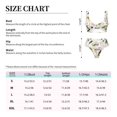 thumbnail image 4 of Womens Bikini Sets Two Piece, Wine Print No.J933 Cross Design Swimsuit High Waisted Bathing Suit For Women 2024, 4 of 8