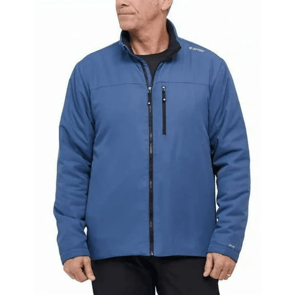 Hi-Tec Men's Full Zip Jacket, X-Large, Blue
