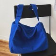 thumbnail image 3 of Bolso bandolera de lona para mujer Bolso bandolera de moda Gran capacidad para viajar (Azul) Tmvgtek Para Estrenar, 3 of 8