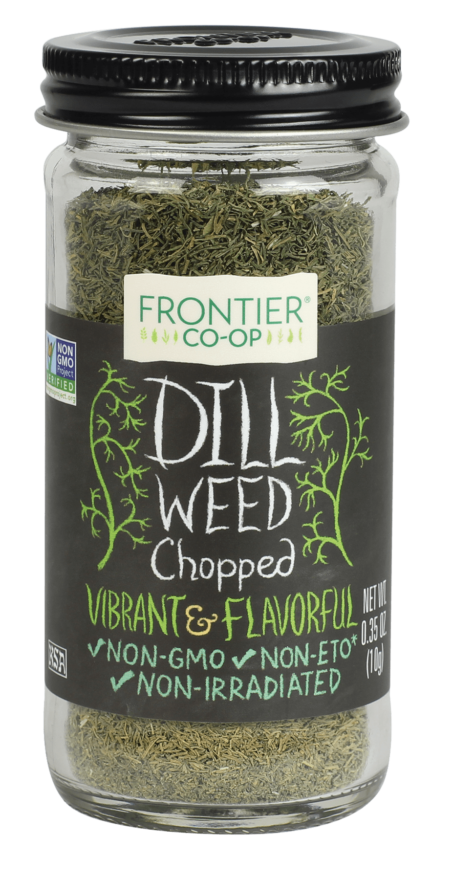 Frontier Co-op Dill Weed, Cut And Sifted, 0.35 Oz