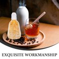 thumbnail image 2 of Shisuyan Portable Clear Plastic Honey Bottle With Flip Cap For Easy Dispensing Honey Container Chef Squeeze Bottle For Salad Dressings Sauces And Condiment, 2 of 9