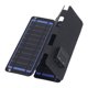 thumbnail image 4 of Cargador solar plegable de 14 W con doble salida USB, tasa de conversión de 0 a 2,5 A, 20,5 % para exteriores, 5 V, color azul, 4 of 14