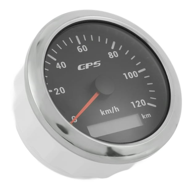 Velocímetro GPS Para Coche Marino, Odómetro De Velocidad De 120 KM/H, Retroiluminación De 7 Colores, Coche, Barco, RV, Yate