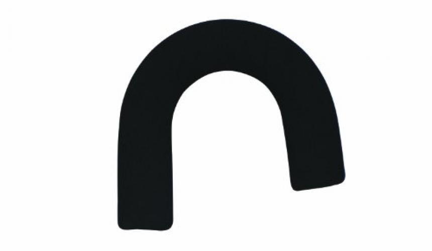 DMI Foam Hand Grip Replacement for Standard Handle Canes, Black