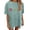 A-Green, variant on Tiweut T Shirts for Women Loose Short Sleeve Floral Print Retro Pullover Outerwear,Black