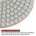 thumbnail image 4 of Uxcell 5 Packs 3" Grits 300 Diamond Polishing Pads Wet/Dry for Stone Concrete Marble Quartz, 4 of 6