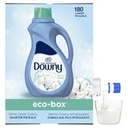 Downy Eco-Box Ultra Concentrated Liquid Fabric Conditioner (Fabric Softener), Cool Cotton, Compact 105 fl oz., 180 Loads
