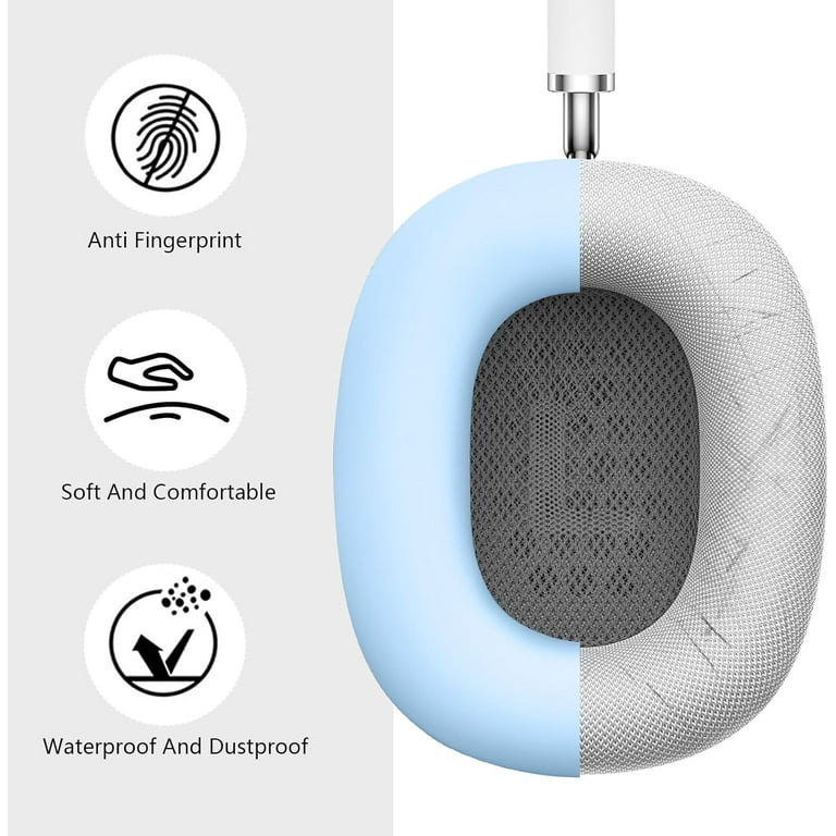 Airpods Max SKYBLUE(ケース付き) V-MORO Airpods Max Headphones Case, Silicone Accessories Cases for