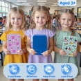 thumbnail image 3 of Bento Lunch Box, 6 Compartments BPA Free Bento, Lunch Containers, Dishwasher Safe,Snack Lunch Box, Ideal Portion Sizes on-the-Go Meal(Blue), 3 of 7