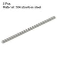 thumbnail image 2 of Unique Bargains M3 x 60mm Fully Threaded Rod 304 Stainless Steel Right Hand Threads 5 Pack, 2 of 4