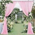 thumbnail image 6 of Wedding Background Decoration Fabric Screen For Whith Indoor Arch Outdoor Translucent Backdrop Curtain, 6 of 10