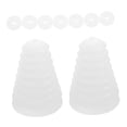thumbnail image 5 of AURARMLET 2Pcs Electric Drill Dustproof Cover Silicone Tool Lightweight Durable White, 5 of 5