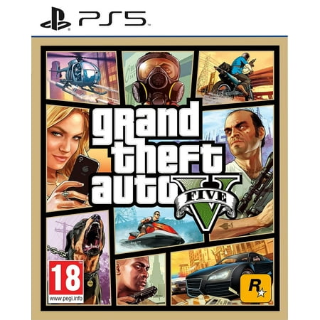 ROCKSTAR GAMES Grand Theft Auto V Standard ALLEMAND, Anglais, English, Italien Playstation 5
