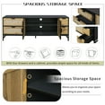 THINK 30,TV Stand for TVs up to 65" with Adjustable Shelves Storage
