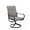 Grayish Brown, variant on MF Studio 7-Piece Outdoor Patio Dining Set with High-Back Swivel Sling Chairs & Rectangular Table for 8-Person, All-Weather & Quick-Dry, Black & Blue