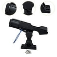 thumbnail image 4 of 360 Degree Rotatable Adjustable Fishing Rod Holder , ABS Plastic Kayak Fishing Pole Support Gear for Angling Setup, 4 of 6
