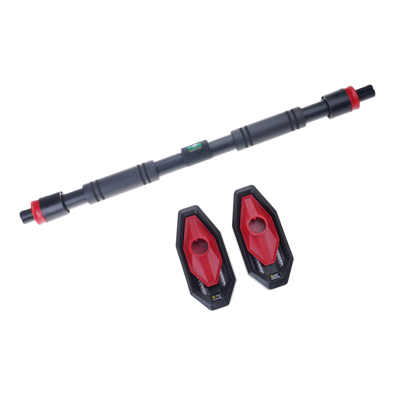 Adjustable 65-100cm Locking Mechanism Pull up Rod for Doorway Pull Up Rod Strengths Training Chin Up Rod without Screws