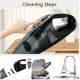 thumbnail image 7 of Cordless Handheld Vacuum Cleaner, Powerful 6000Pa Suction with 3-in-1 Accessories, Lightweight and Quiet, Fast Charging, Washable Filter, for Car and Home Cleaning, 7 of 7