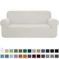 thumbnail image 1 of CHUN YI 1-Piece Checks Stretch Sofa Cover Slipcover Couch Cover, 1 of 6