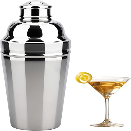 ACDANC 60Oz Large Cocktail Shaker,Stainless Steel Bartender Professional Drink Shakers with Built in Strainer,Martini Shaker Bar Home Mixology Tool,Sliver Large Drink Mixer Bartending Tool