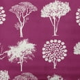 thumbnail image 2 of Simply Daisy 20" x 20" Field of Trees Indoor/Outdoor Polyester Throw Pillow, Dusty Rose, 2 of 3