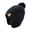 Black, variant on FFENYAN Stylish Striped Knit Hat for Kids - Autumn/Winter Beanie with Ear Protection Warm and Cozy for Boys and Girls, Perfect for Cold Weather Adventures for 1-15 Years