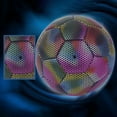 thumbnail image 4 of Ballon de Soccer Réfléchissant Résistant à l'Usure Antidérapant Phosphorescent Entraînement d'Équipe, 4 of 7