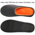 thumbnail image 6 of VONMAY Women's Cozy Slippers Two-Tone Indoor Outdoor House Shoes, 6 of 7