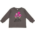 thumbnail image 3 of Inktastic My Gigi Loves Me with Two Flamingos Boys or Girls Long Sleeve Toddler T-Shirt, 3 of 5