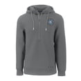thumbnail image 2 of Men's Cutter & Buck Gray New York City FC Roam Eco Half-Zip Recycled Pullover Hoodie, 2 of 3