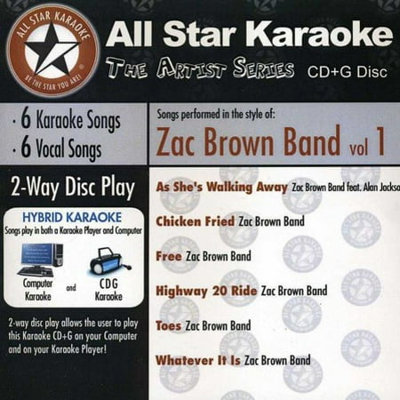 Anderson Zac Brown Band Karaoke V.1