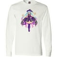 thumbnail image 3 of Inktastic Beautiful Purple Anime Witch Long Sleeve T-Shirt, 3 of 5