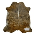 thumbnail image 3 of Medium Brindle Cowhide Rug, 6x7 ft, Genuine Leather, Natural Cowhide for Modern & Rustic Decor, 3 of 8