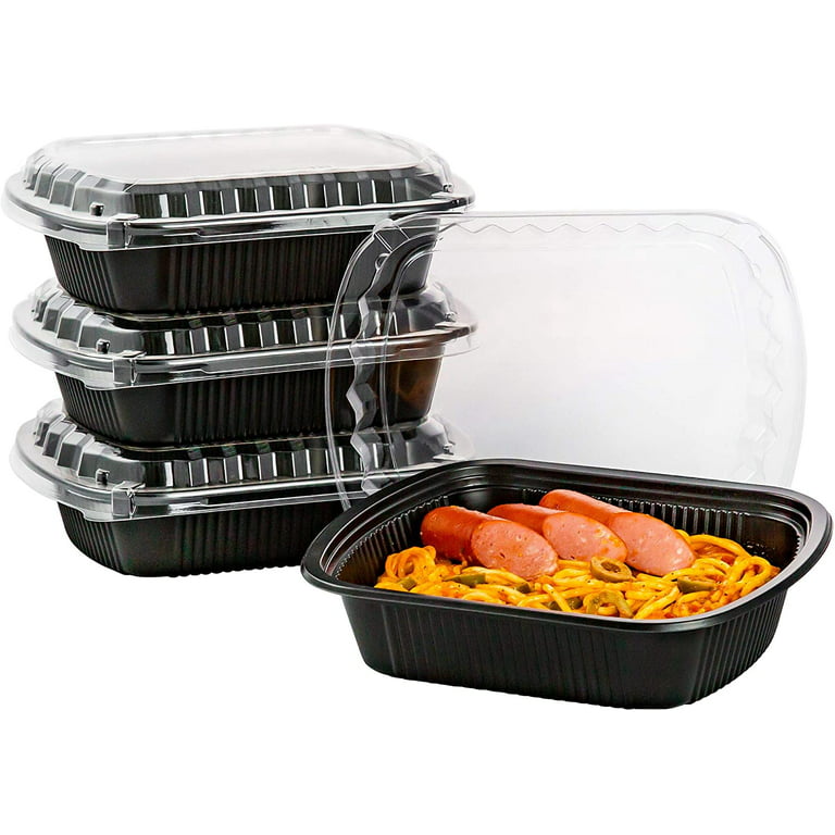CTC 28oz Meal Prep Container Bento Box Adult Lunch Box Set with Lid |  Microwave Dishwasher Safe BPA Free Boxes Heavy Duty Airtight Food Storage