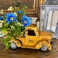 thumbnail image 6 of huntermoon Farmhouse Truck Decor Spring Farmhouse Truck Floral Arrangement Summer Decor, 6 of 15