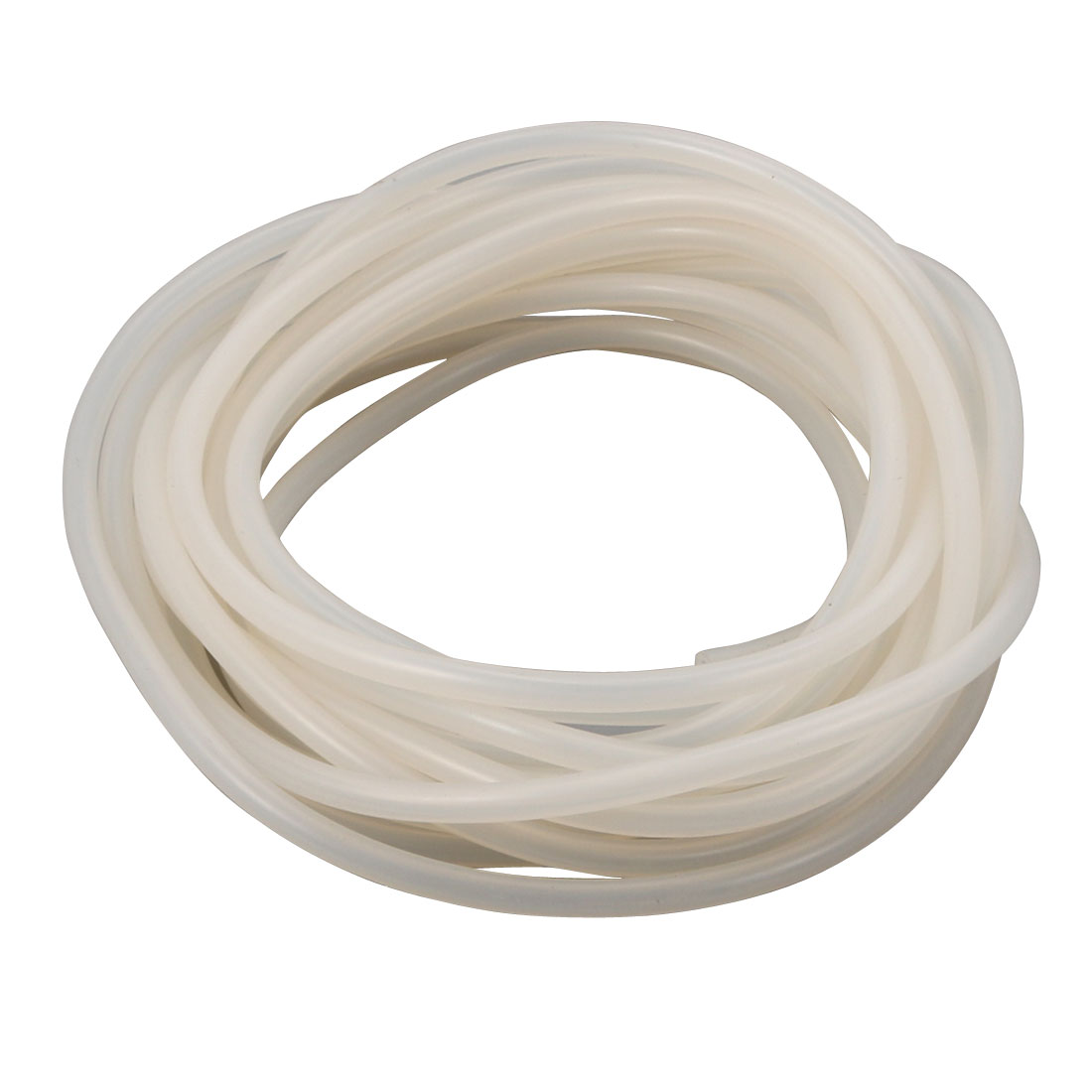 2mm x 4mm High Temp Resistant Flexible Silicone Tube Hose Pipe 5 Meters