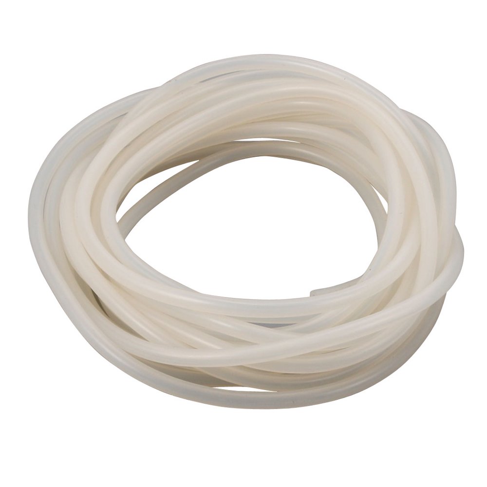 2mm x 4mm High Temp Resistant Flexible Silicone Tube Hose Pipe 5 Meters