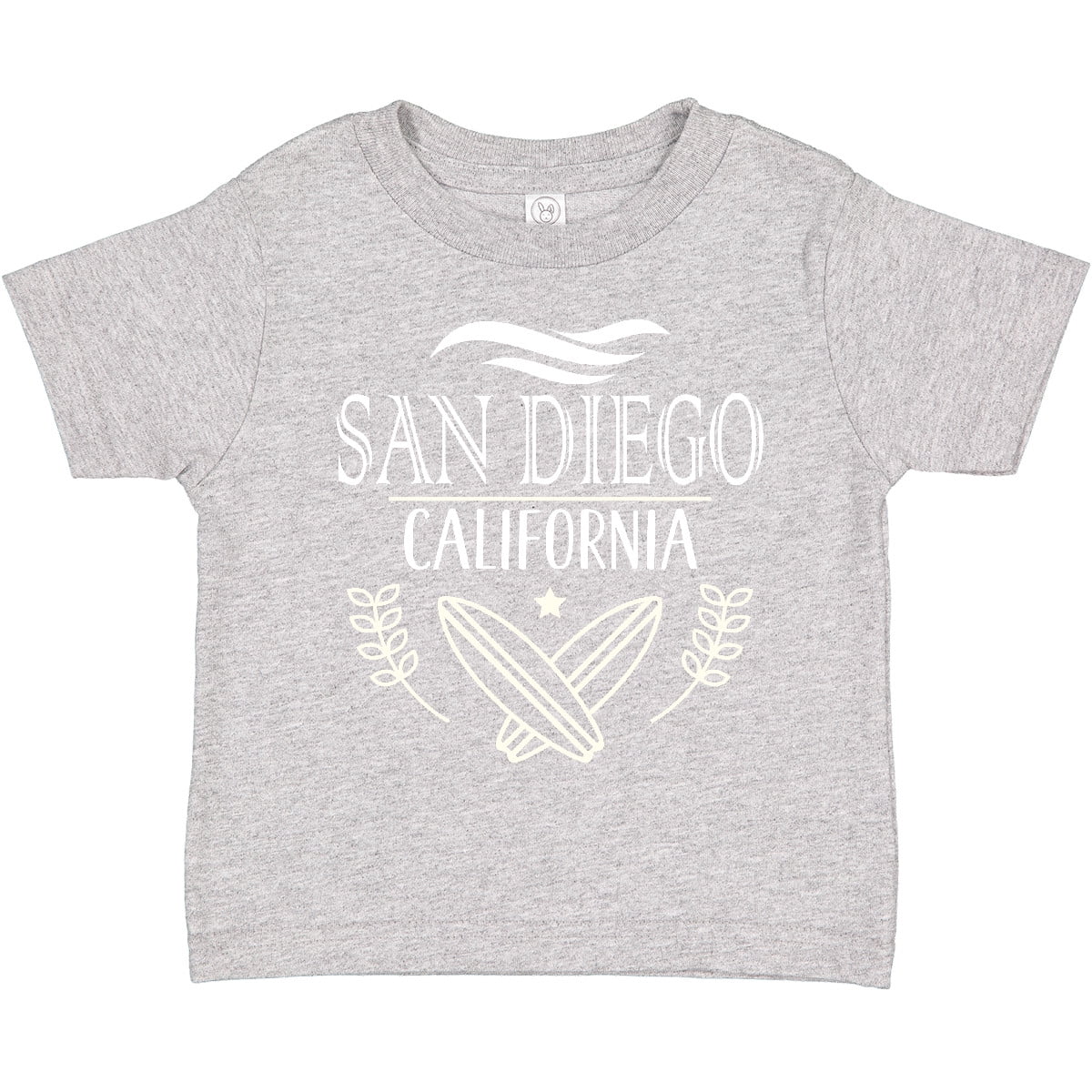 Inktastic San Diego California Cute Surfing Boys or Girls Toddler T-Shirt